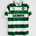 Celtic 1989-91 Heimretro Langarmtrikot - Weiß/Grün