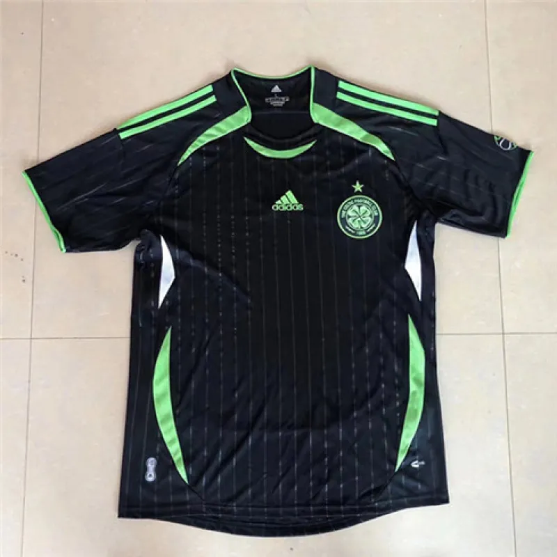 Celtic 2006/07 Away Retro Training Kit - Black