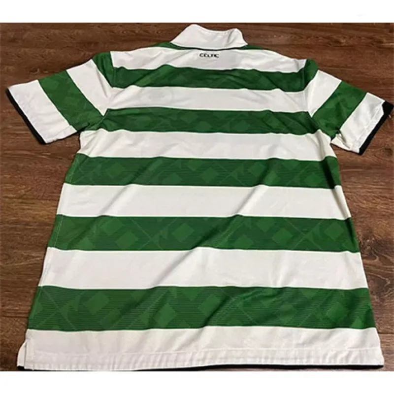 Camisa retro de casa de Celtic 2010/12 - Blanca/Verde