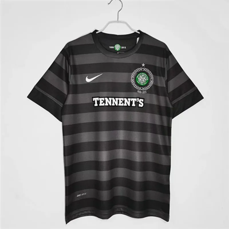 Celtic 2019/20 Retro 125. Jahrestag Trikot - Schwarz
