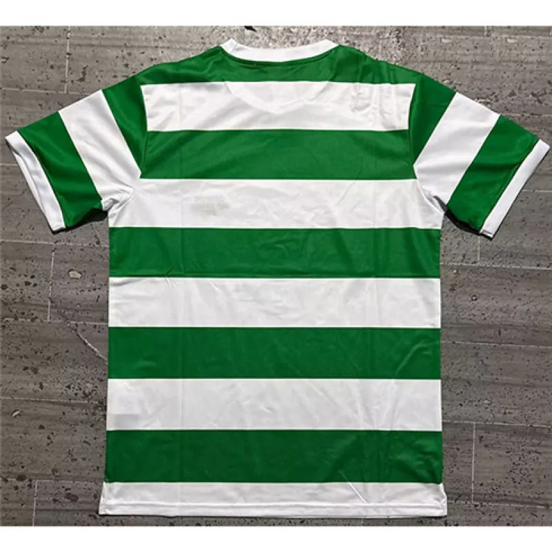 Maillot retro domicile de Celtic 1966/67 - Blanc/Vert