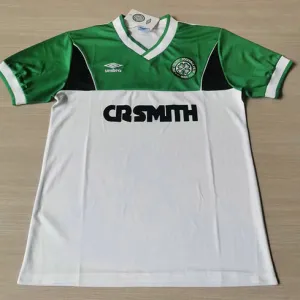Maillot retro d'extérieur de Celtic 1985/86 - Blanc