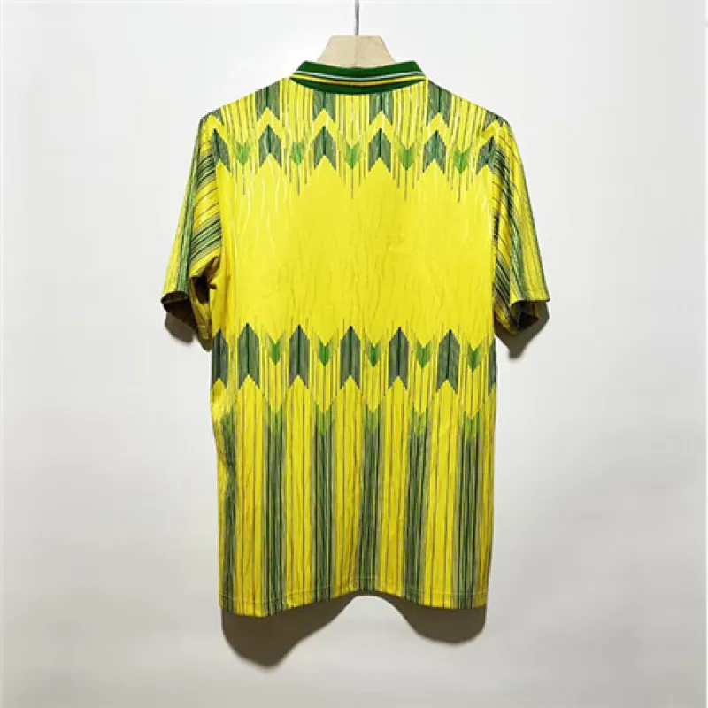 Celtic 1989 - 91 Auswärts Retro Trikot - Gelb