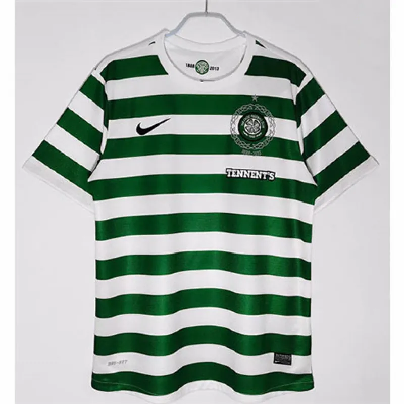 Camiseta retro de local de Celtic 2012/13 - Blanca/Verde