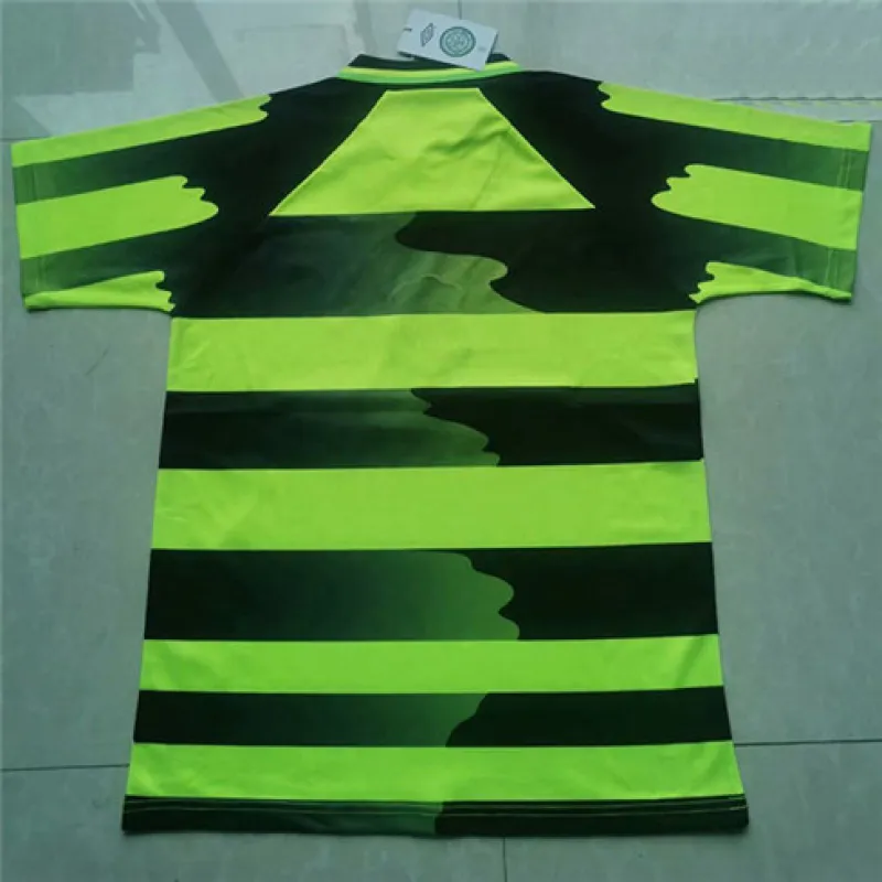 Celtic 1996/97 Auswärts Retro Trikot - Grün