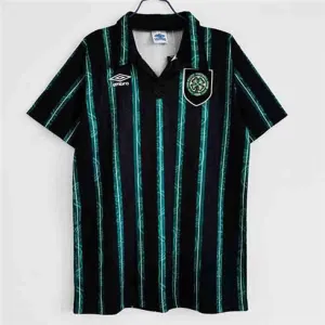 Celtic 1992/93 Auswärts Retro Trikot - Schwarz
