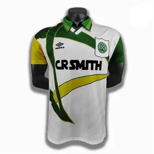 Maillot retro d'extérieur de Celtic 1993 - 95 - Blanc
