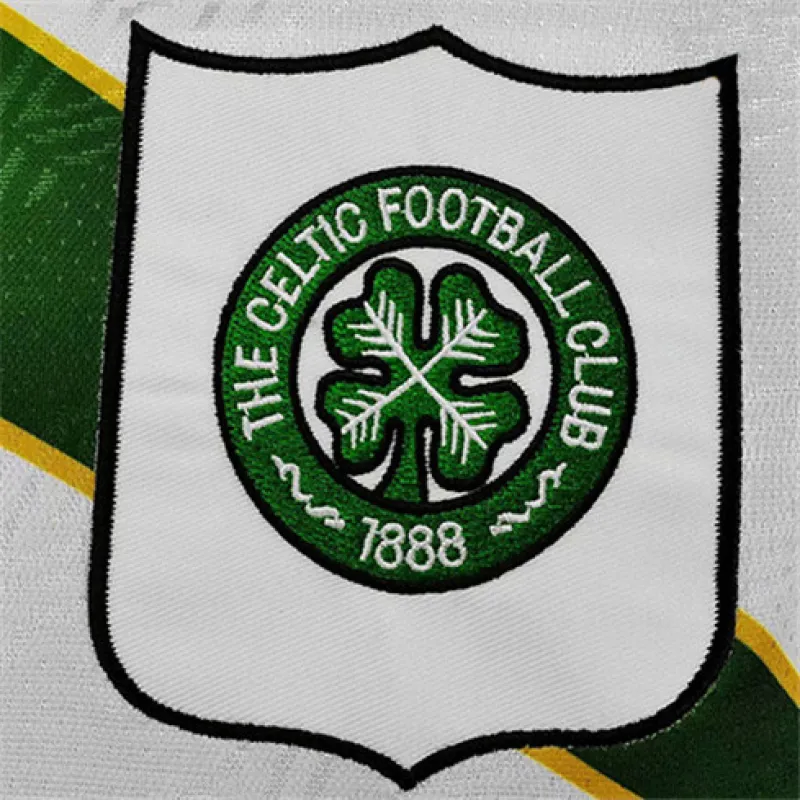 Celtic 1993 - 95 Auswärts Retro Trikot - Weiß