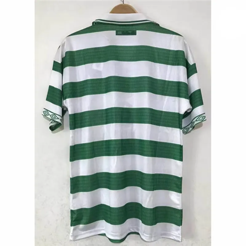 Celtic 1998 Heimretro-Trikot - Weiß/Grün