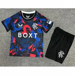Troisième maillot pour enfants des Rangers 2024/25 - Bleu