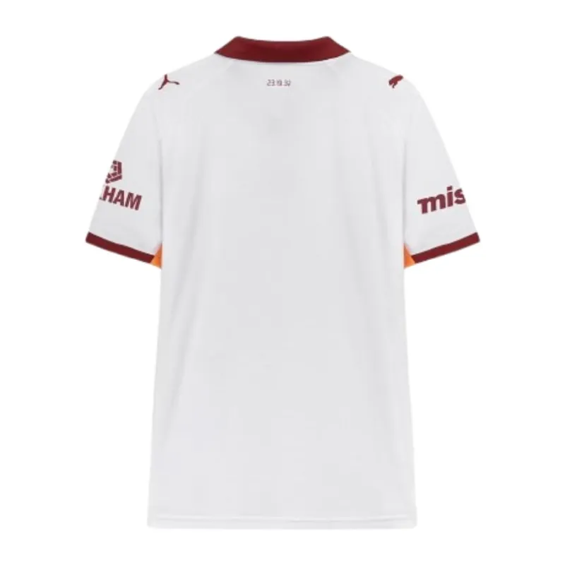 Galatasaray 2025/26 Auswärts-Kinder-Trikot + Shorts - Weiß
