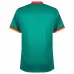Das Heimtrikot der camerunesischen Nationalmannschaft bei der Weltmeisterschaft 2022, grün.