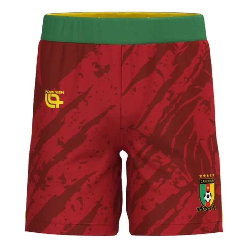 Cameroon 2025/26 Home Shorts - Red