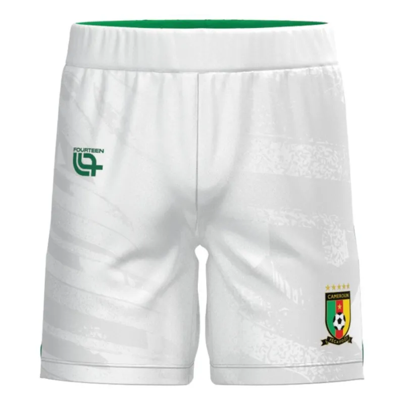 Kamerun 2025/26 Drittes Shorts - Weiss