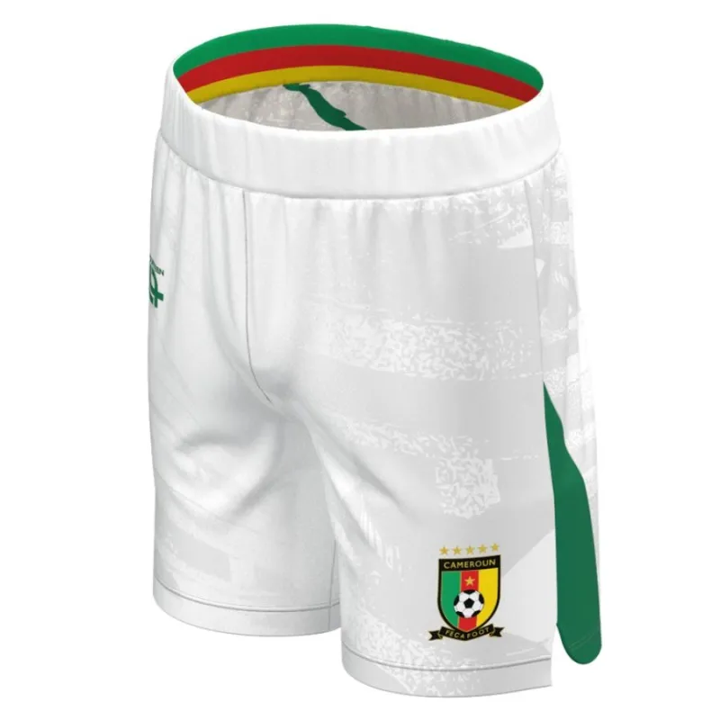 Kamerun 2025/26 Drittes Shorts - Weiss