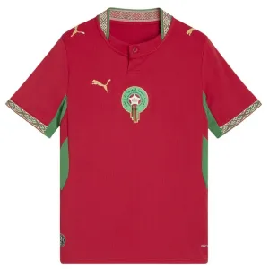 Marocco 2026 Coppa del Mondo Maglia Casa Bambino Rosso