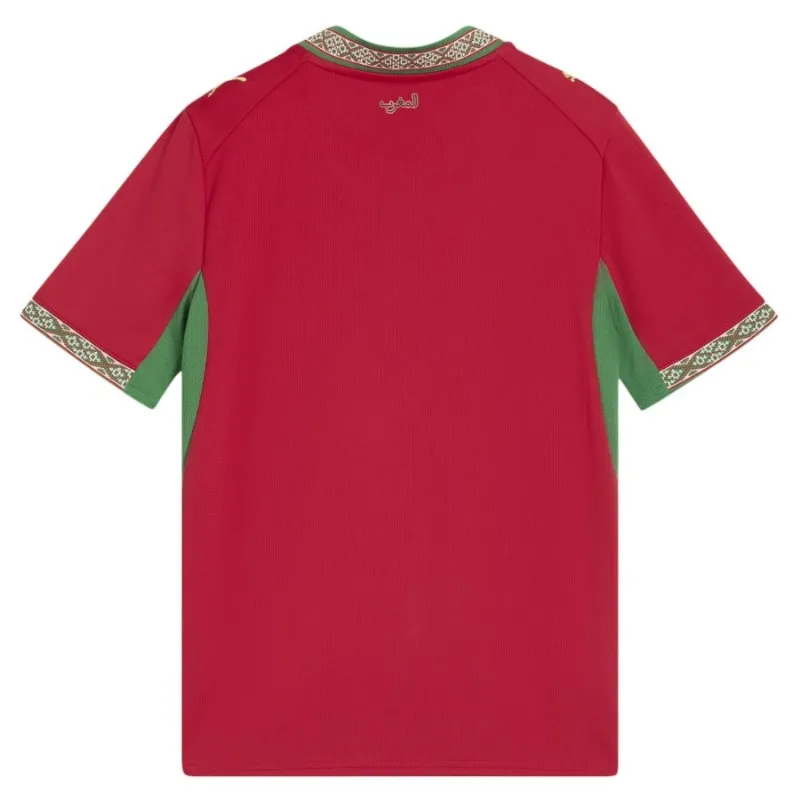 Marokko 2026 WM Heimtrikot Kinder Rot
