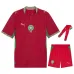 Marokko 2026 WM Heimtrikot Kinder Rot