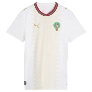 Marocco 2026 Coppa del Mondo Maglia Trasferta Donna Bianco