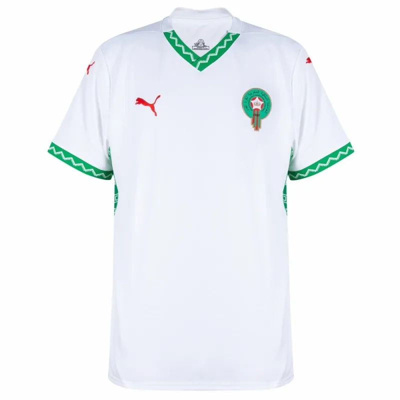 Marokko 2026/27 Auswärts-Spieler-Trikot - Weiss