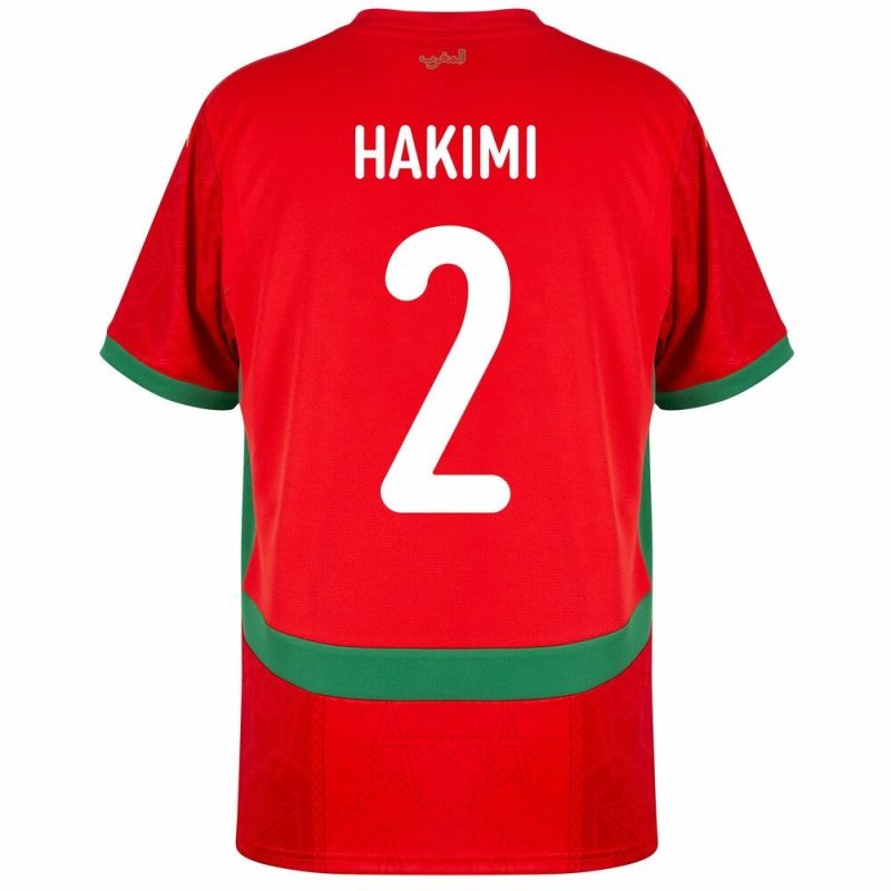 Marokko HAKIMI Heimtrikot 2026/27 - Rot