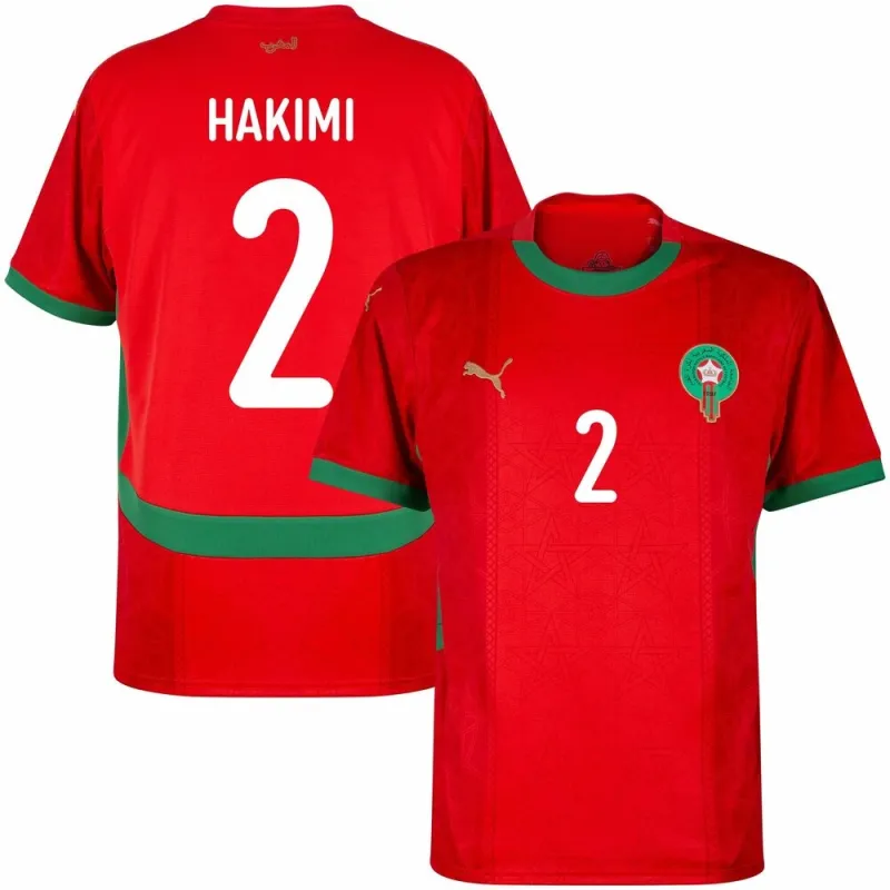Marokko HAKIMI Heimtrikot 2026/27 - Rot