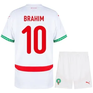 Marocco BRAHIM Kit Bambino Ospite 2026/27 - Bianco