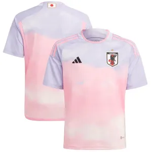 Squadra Nazionale Giappone 2022/23 Maglia Trasferta Replica Ragazza - Rosa