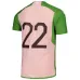 La version spéciale du maillot de l'équipe nationale japonaise en rose pour la Coupe du monde 2022.