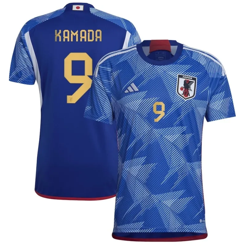 Maglia casa Nazionale Giapponese Coppa del Mondo 2022 - Kamada - Blu