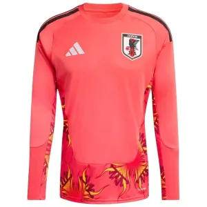 Giappone 2026/27 maglia portiere maniche lunghe casa rossa