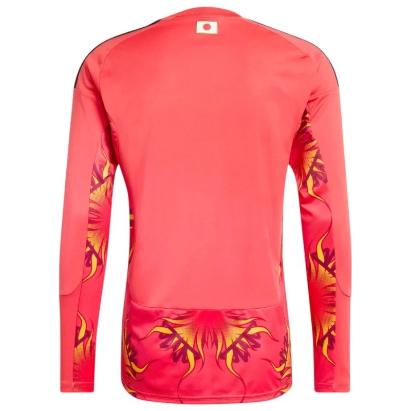 Japon 2026/27 maillot gardien manches longues domicile rouge