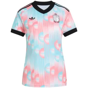 Belgien 2026/27 Damen Auswärtstrikot Blau Rosa