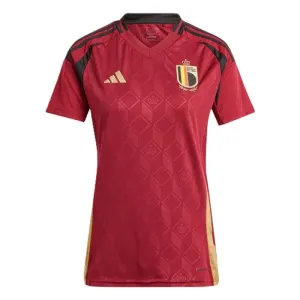 Maillot domicile féminin de Belgique 2024/25 - Rouge