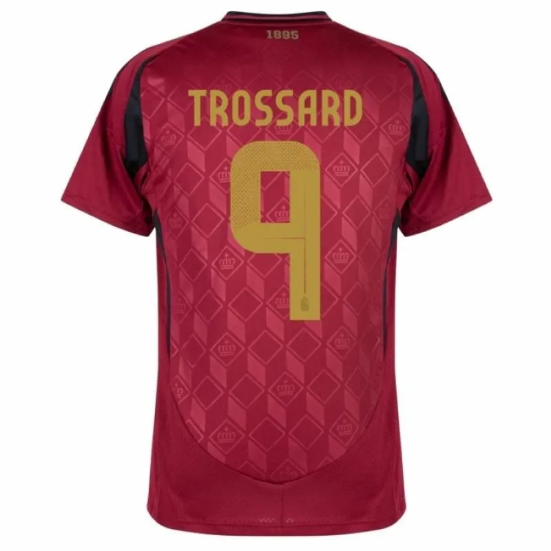 Belgio TROSSARD Kit Bambino Home 2024/25 - Rosso