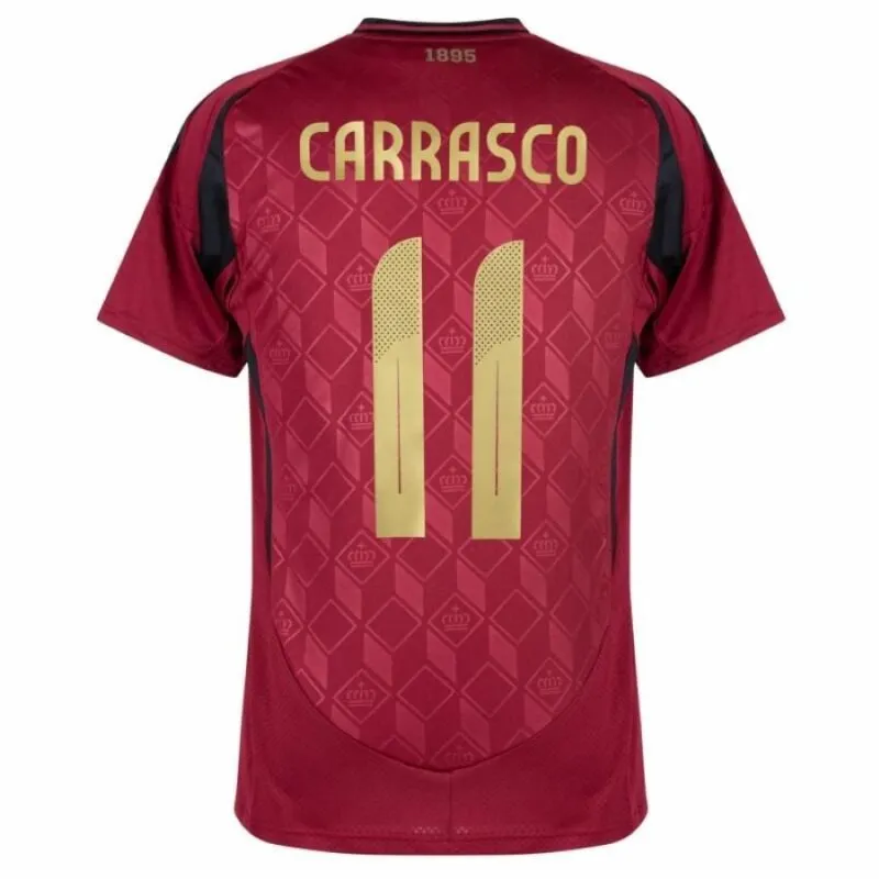 Bélgica CARRASCO Camiseta Local 2024/25 - Roja