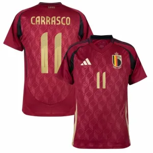 Belgique CARRASCO Maillot Domicile 2024/25 - Rouge