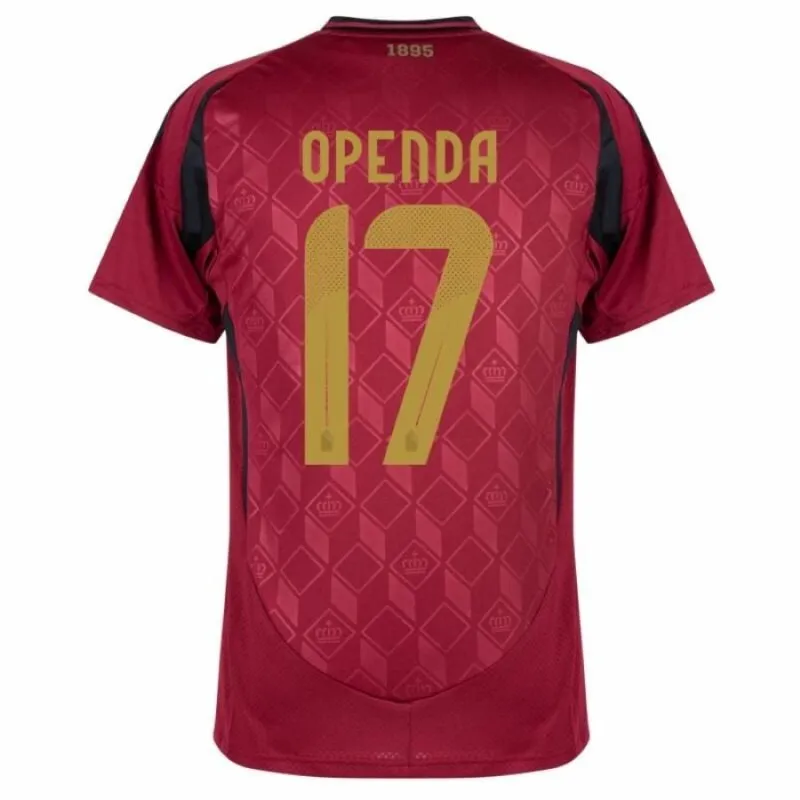 Belgien OPENDA 2024/25 Heimtrikot - Rot