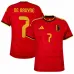 Belgique DE BRUYNE 2026/27 Maillot domicile - Rouge