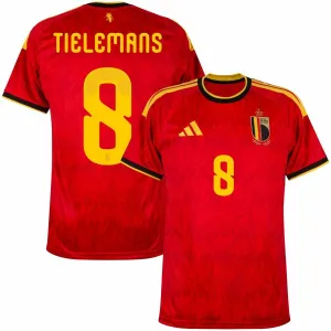 Belgien TIELEMANS 2026/27 Home Fußballtrikot