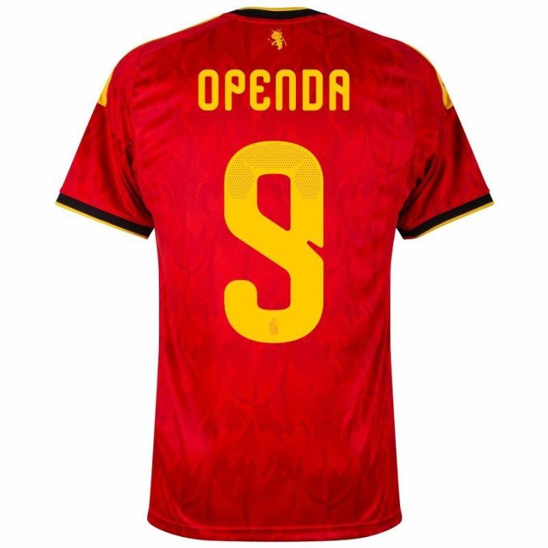 Belgien OPENDA 2026/27 Heimtrikot - Rot