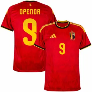 Belgien OPENDA 2026/27 Heimtrikot - Rot