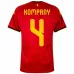 Belgique KOMPANY 2026/27 Maillot domicile - Rouge