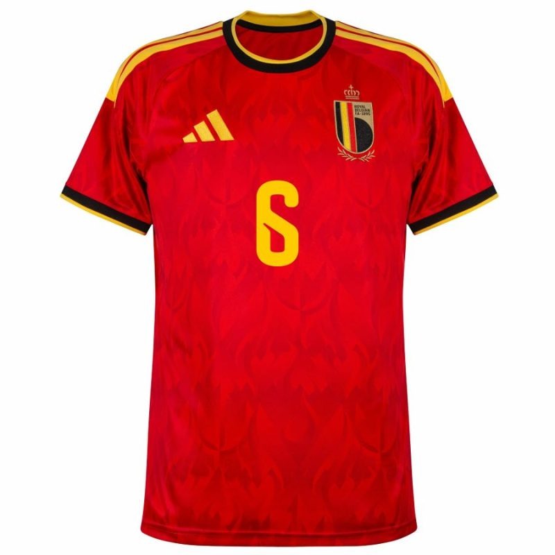 Belgio WITSEL 2026/27 Maglia home - Rossa