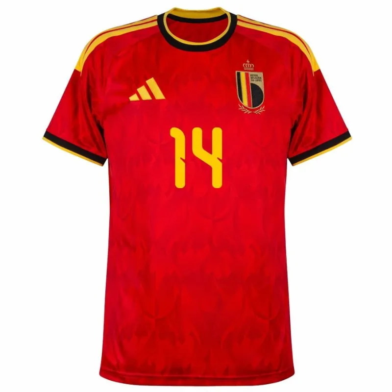 Belgium MERTENS 2026/27 Home Jersey - Red