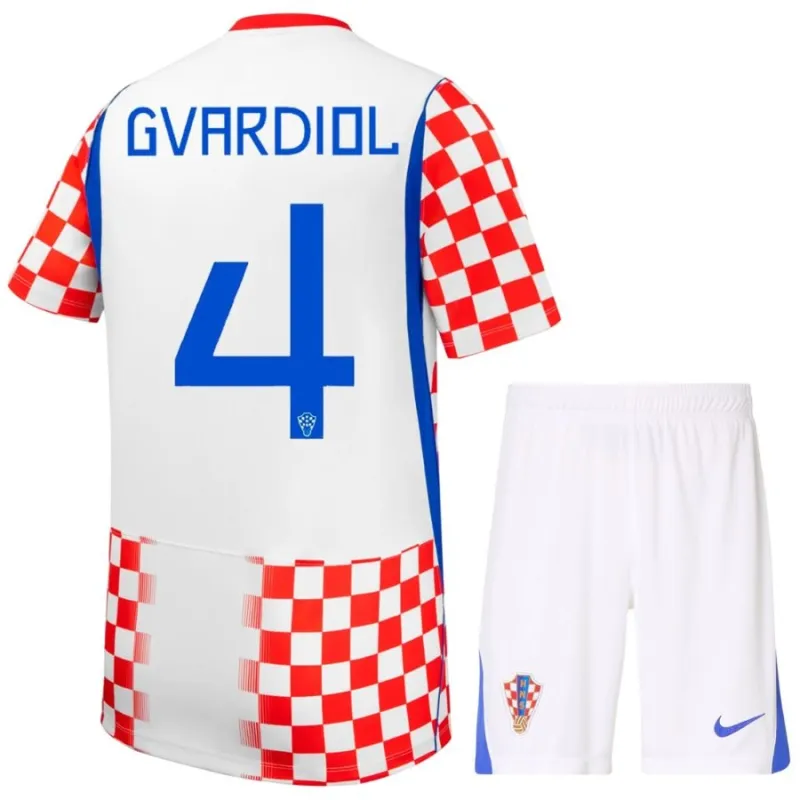 Conjunto Infantil Croacia Local Mundial 2026/27 GVARDIOL