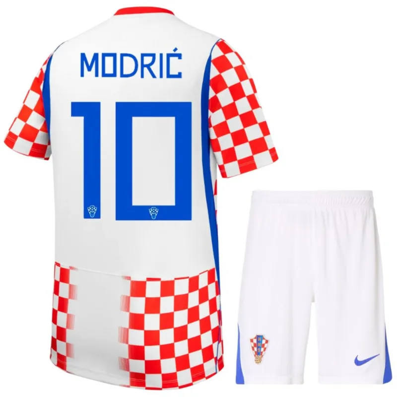 Conjunto Infantil Croacia Local Mundial 2026/27 MODRIC