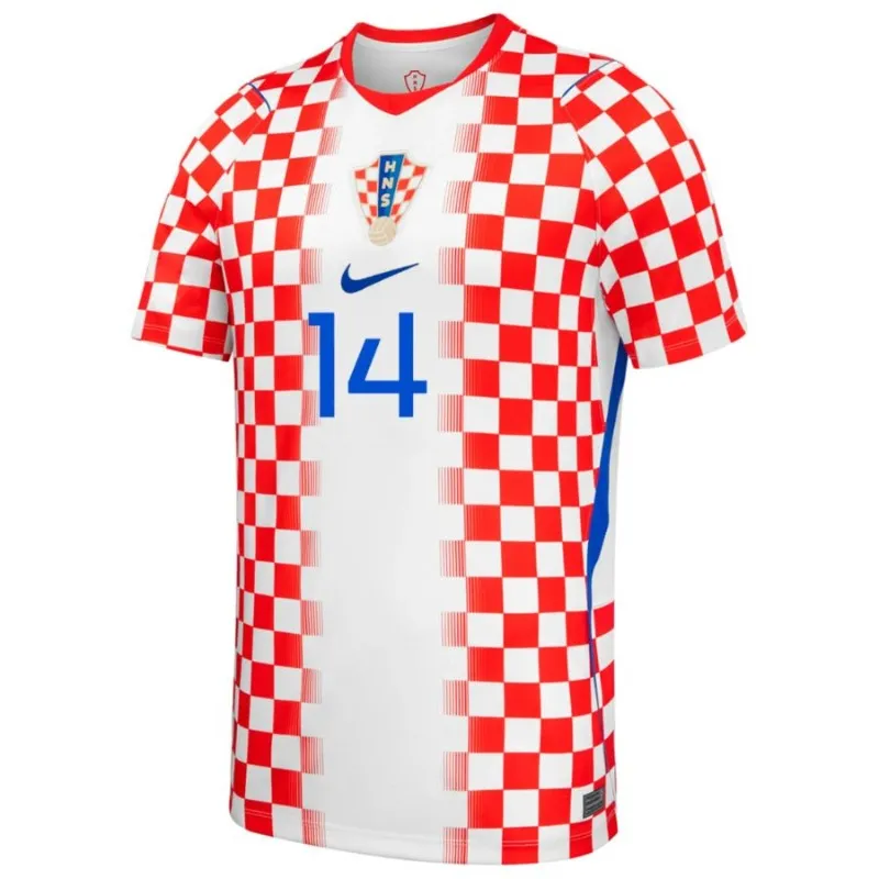 Camiseta Croacia Local Mundial 2026/27 PERISIC