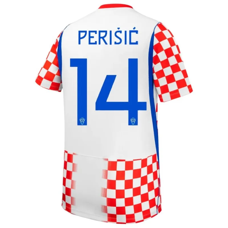 Camiseta Croacia Local Mundial 2026/27 PERISIC