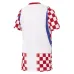 Maillot Domicile Enfant Croatie 2026/27 Rouge Blanc